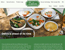 Tablet Screenshot of deliva.be